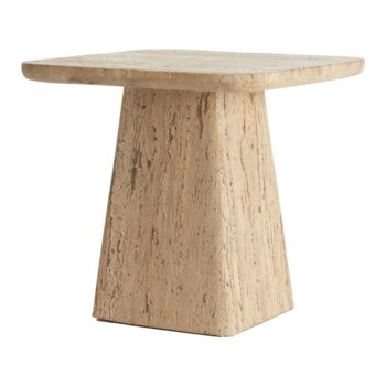 Odkladací stolík s doskou z kameňa 45x45 cm Kepami – Light & Living – Obrázok 3