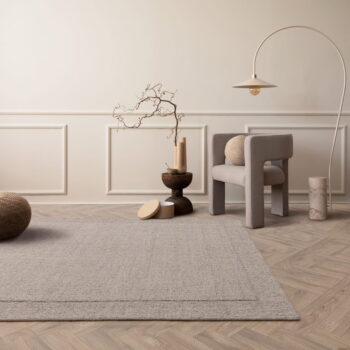 Béžový ručne tkaný vlnený koberec 160x230 cm Larson – Asiatic Carpets - Image 2