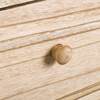 Nočný stolík z exotického dreva v prírodnej farbe Natural Way - Casa Selección - Image 4