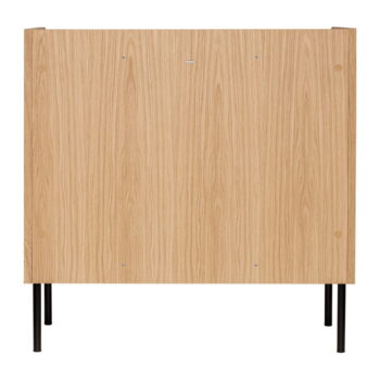 Vysoká komoda v dekore duba v prírodnej farbe 80x82 cm Wrap – Bonami Selection - Image 8
