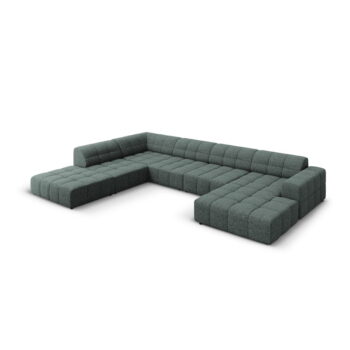 Tyrkysová rohová pohovka (ľavý roh/do "U") Chicago – Cosmopolitan Design - Image 2