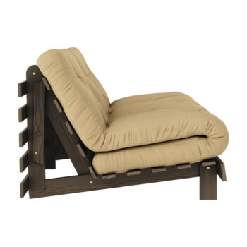 Rozkladacia pohovka v béžovohorčicovej farbe 160 cm Roots – Karup Design – Obrázok 5