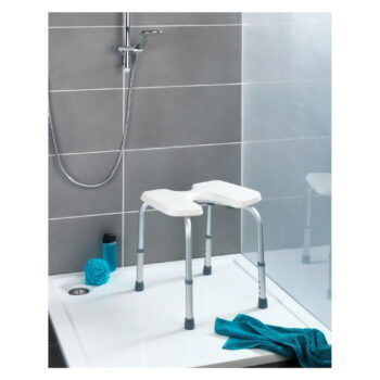 Stolička do sprchy Wenko Hygienic Stool White, 53 × 46 cm – Obrázok 6
