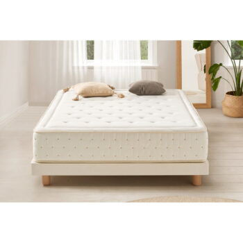 Tvrdý/stredne tvrdý obojstranný penový matrac 90x200 cm Premium Cashmere – Moonia - Image 5