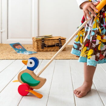 Drevená hračka Flapping Duck – Rex London – Obrázok 2
