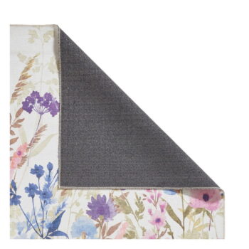 Fialový prateľný koberec 152x230 cm Country Floral – Catherine Lansfield - Image 10