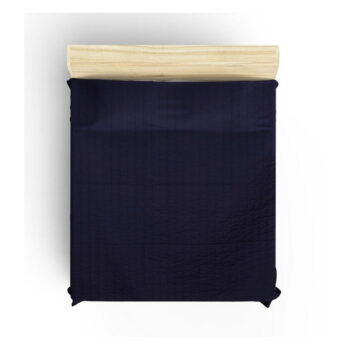 Modrý prešívaný pléd na dvojlôžko 220x240 cm Monart – Mijolnir – Obrázok 2