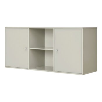 Béžová nízka závesná komoda 133x61 cm Mistral – Hammel Furniture – Obrázok 2