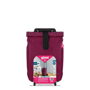 Fialový nákupný vozík Vileda Gimi, 50 l - Image 4