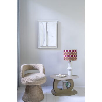 Béžový kovový konferenčný stolík 55x66 cm Tonda – Spinder Design - Image 5