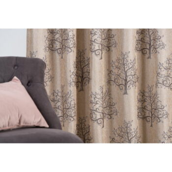 Hnedo-béžový záves 140x260 cm Erinn – Mendola Fabrics - Image 3