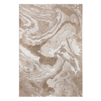 Béžový koberec 200x290 cm Marbled – Flair Rugs