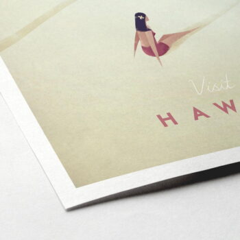 Plagát Travelposter Hawaii, 30 x 40 cm – Obrázok 3