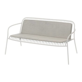 Sivý záhradný sedák na lavicu 111x75 cm Yua – Blomus - Image 2