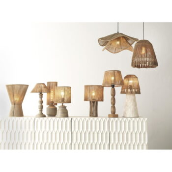 Stolová lampa v prírodnej farbe (výška 24 cm) - Geese - Image 2