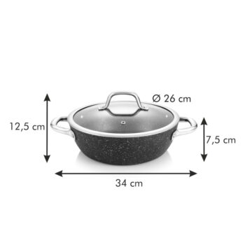Panvica s pokrievkou ø 26 cm President – Tescoma - Image 3