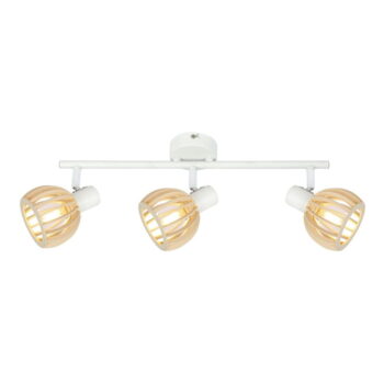Stropné svietidlo v bielo-prírodnej farbe ø 10 cm Atarri – Candellux Lighting