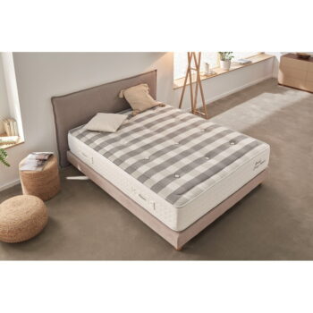 Stredne tvrdý pružinový termoregulačný matrac 90x200 cm Grand Spring Nature – Moonia - Image 9