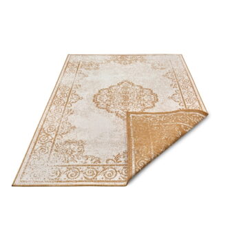 Okrovožlto-biely vonkajší koberec 120x170 cm Cebu - NORTHRUGS - Image 6