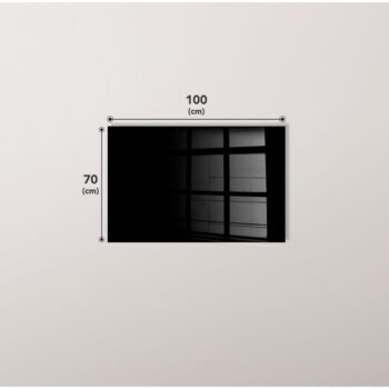 Sklenený obraz 100x70 cm Dark Marble - Wallity - Image 7