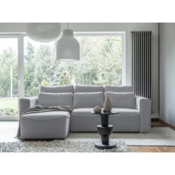 Svetlosivá rozkladacia rohová pohovka (variabilná) Homely Tommy – Miuform - Image 6