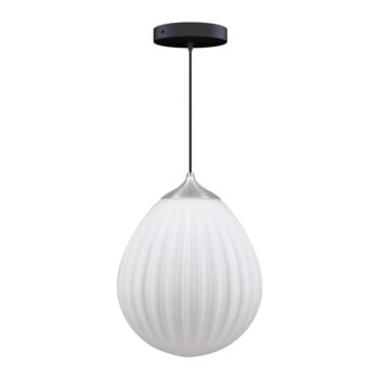 Tienidlo v bielo-striebornej farbe ø 27 cm Around the World Medium – UMAGE - Image 5