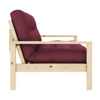 Vínová rozkladacia pohovka 205 cm Knob – Karup Design – Obrázok 3