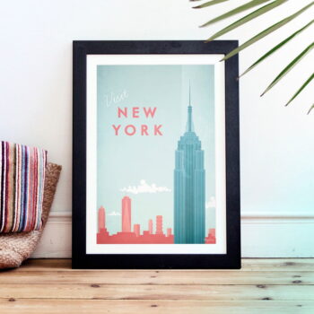 Plagát Travelposter New York, 30 x 40 cm - Image 2