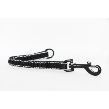 Čierna vôdzka veľkosť M 3 Bungee – Lishinu - Image 9