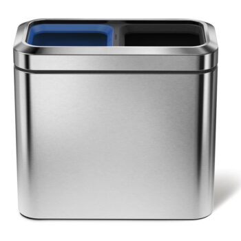 Odpadkový kôš na triedený odpad z nerezovej ocele 20 l - simplehuman - Image 5