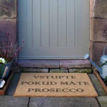 Rohožka z kokosového vlákna 40x60 cm Prosecco – Artsy Doormats - Image 7