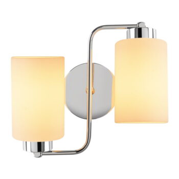 Nástenné svietidlo v bielo-striebornej farbe Balcova – Opviq lights - Image 2