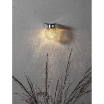 Vonkajšie nástenné solárne LED svietidlo Star Trading Glory, výška 14,5 cm - Image 6