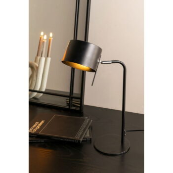 Čierna stolová lampa Leitmotiv Shell, výška 45 cm – Obrázok 6