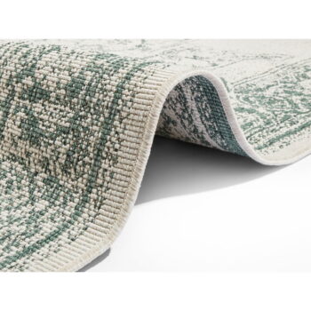 Zeleno-krémový vonkajší koberec NORTHRUGS Borbon, 160 x 230 cm - Image 2