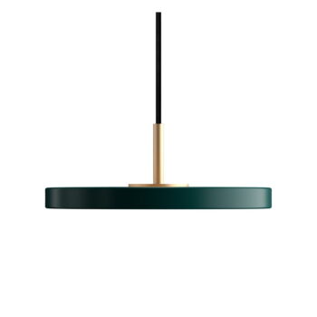 Tmavozelené LED závesné svietidlo s kovovým tienidlom ø 15 cm Asteria Micro – UMAGE - Image 4