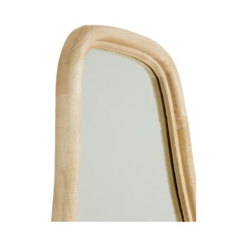 Nástenné zrkadlo s dreveným rámom 44x80 cm Celano – Light & Living - Image 5