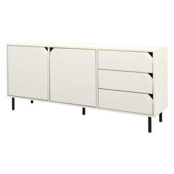 Biela nízka komoda 177x77 cm Corner - Tenzo – Obrázok 2