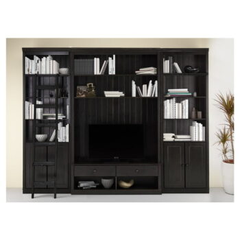 Hnedá TV zostava z borovicového dreva 288x223 cm Anita – Støraa - Image 3