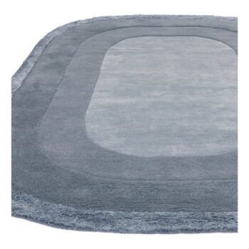 Modrý ručne tkaný koberec s prímesou vlny 160x230 cm Halo – Asiatic Carpets - Image 6