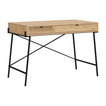 Pracovný stôl v dekore duba 60x110 cm Ecrin – Marckeric - Image 3