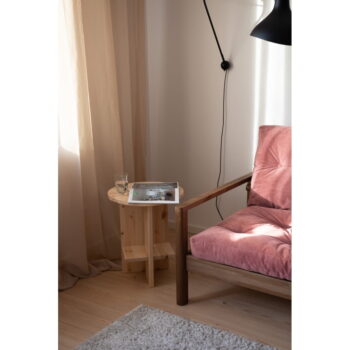 Ružová rozkladacia pohovka 205 cm Knob – Karup Design - Image 10