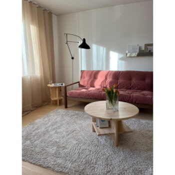 Ružová rozkladacia pohovka 205 cm Knob – Karup Design - Image 3