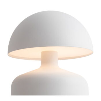 Biela LED stolová lampa (výška 15 cm) Impetu – Leitmotiv - Image 4