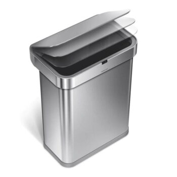 Bezdotykový odpadkový kôš z nerezovej ocele 58 l - simplehuman - Image 6