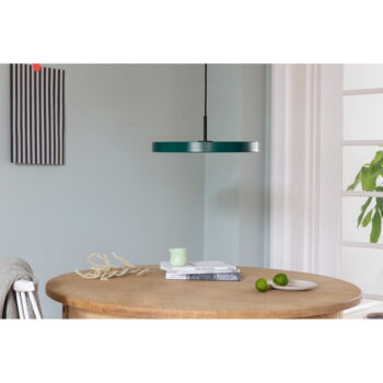 Tmavozelené LED závesné svietidlo s kovovým tienidlom ø 43 cm Asteria Medium – UMAGE - Image 2