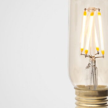 Teplá LED filamentová stmievateľná žiarovka E27, 3 W Lurra – tala - Image 6