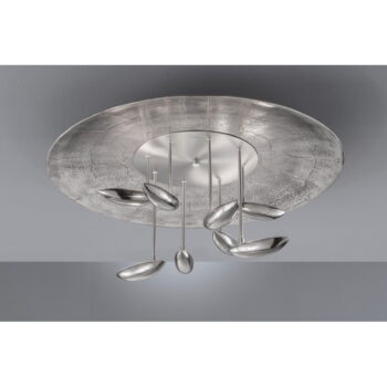 LED stmievateľné stropné svietidlo v striebornej farbe Pau – Fischer & Honsel - Image 4