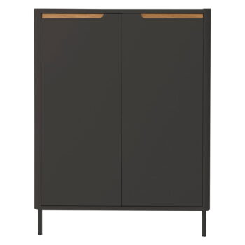 Antracitovosivá skrinka na topánky Tenzo Switch, 88 x 110 cm - Image 2