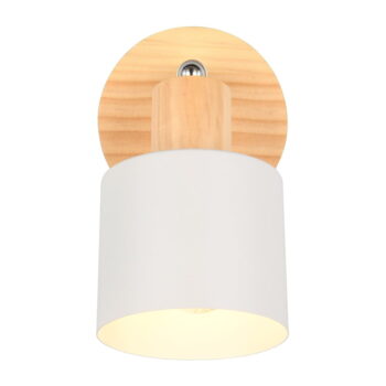 Bodové svietidlo v bielo-prírodnej farbe ø 9 cm Shanti – Trio - Image 8